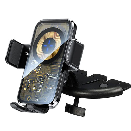 iGrip™ Cd Slot Phone Mount Wireless Charger