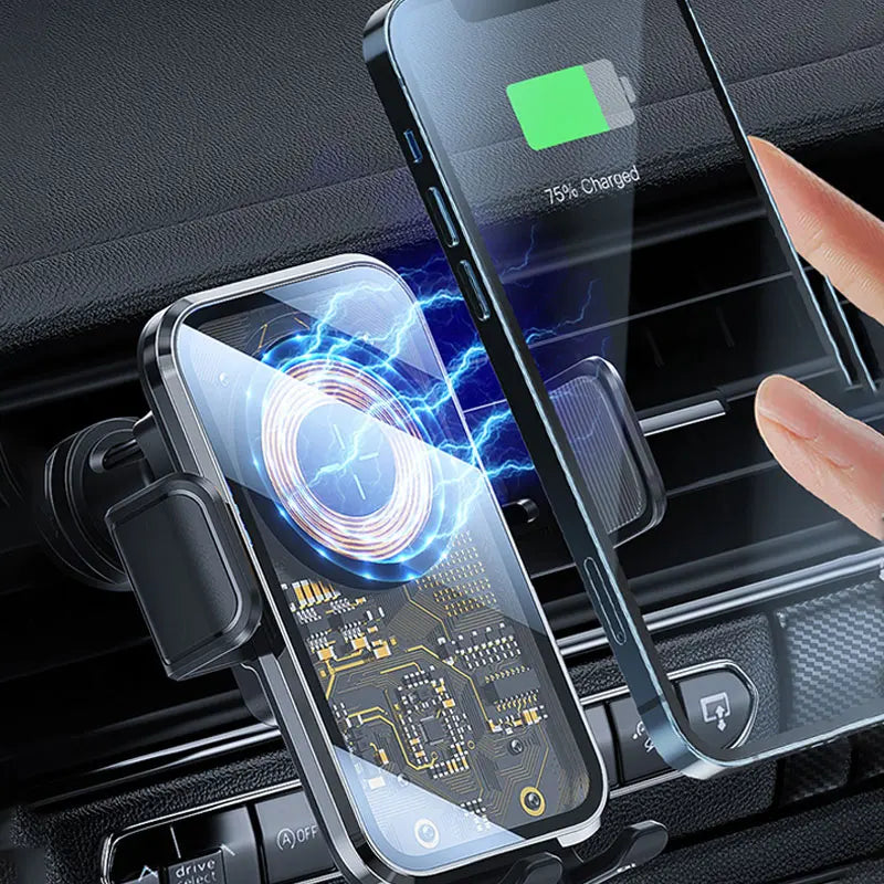 iGrip™ Cd Slot Phone Mount Wireless Charger